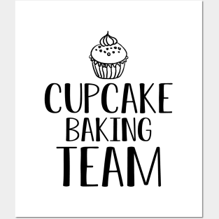 Cupcake Baking Team Posters and Art